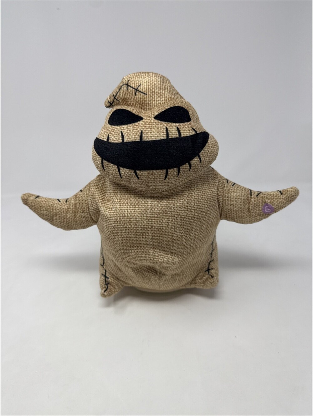Disney Nightmare Before Christmas Oogie Boogie Animated Plush Dances Works Great